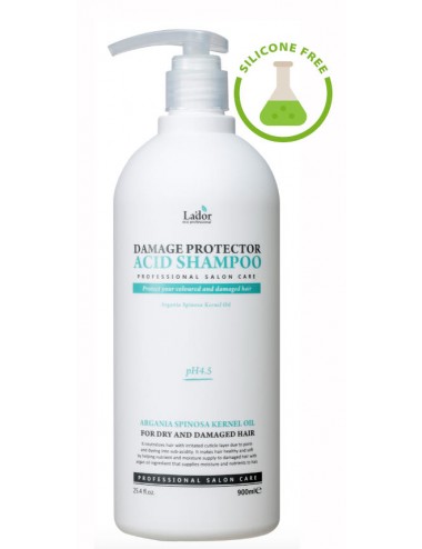 Cabello al mejor precio: La'dor Damage Protector Acid Shampoo 900ml- Pelo teñido, permanentado de Lador Eco Professional en Skin Thinks - 