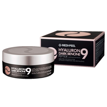 Contorno de Ojos al mejor precio: Medi-Peel Hyaluron Dark Benone Peptide 9 Ampoule Eye Patch de Medi-peel en Skin Thinks - Piel Seca