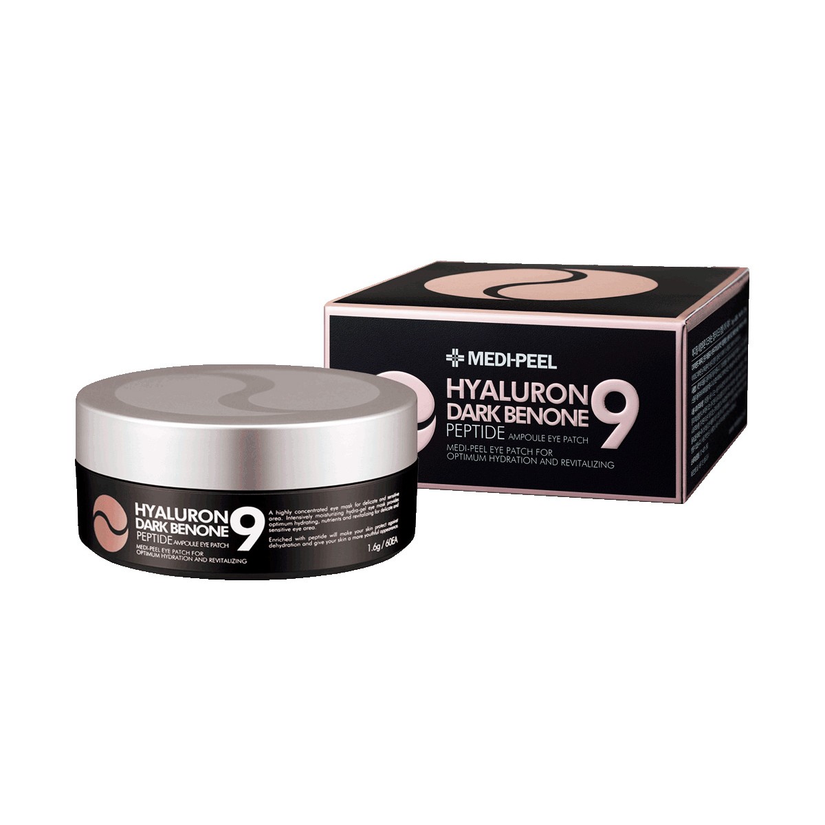 Contorno de Ojos al mejor precio: Medi-Peel Hyaluron Dark Benone Peptide 9 Ampoule Eye Patch de Medi-peel en Skin Thinks - Piel Seca