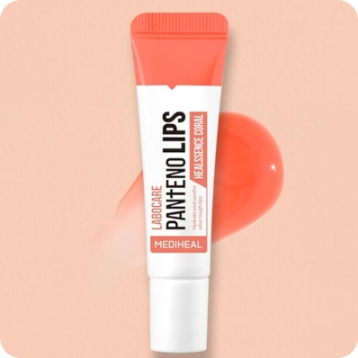 Bálsamo reparador de labios coral