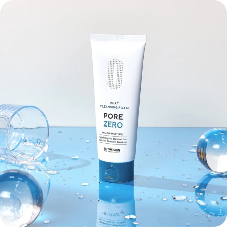 Espumas Limpiadoras al mejor precio: Be The Skin BHA+ Pore Zero Cleansing Foam Limpieza profunda de poros de Be The Skin en Skin Thinks - Piel Sensible