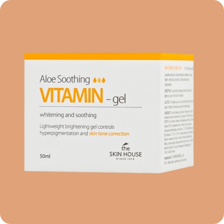 Emulsiones y Cremas al mejor precio: The Skin House Aloe Soothing Vitamin Gel- Crema con Aloe y 6 Vitaminas de The Skin House en Skin Thinks - Piel Seca