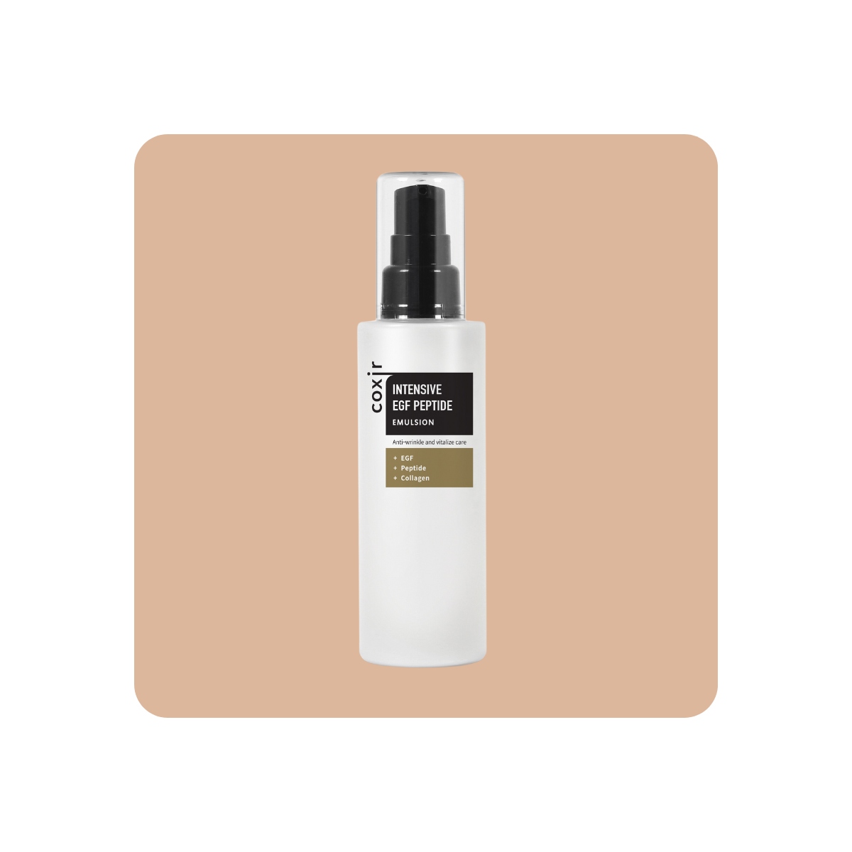 Emulsiones y Cremas al mejor precio: Coxir Intensive EGF Peptide Emulsion 100ml de COXIR en Skin Thinks - Piel Seca