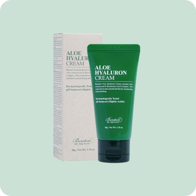 Benton Aloe Hyaluron Cream - Calmante e Hidratante