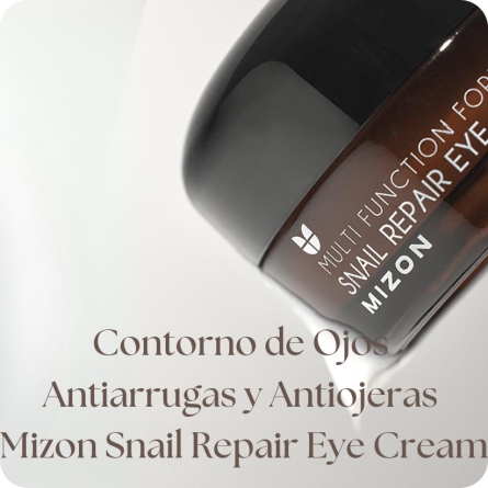 Contorno de Ojos al mejor precio: Contorno de Ojos Antiarrugas y Antiojeras Mizon Snail Repair Eye Cream 25ml de Mizon en Skin Thinks - 