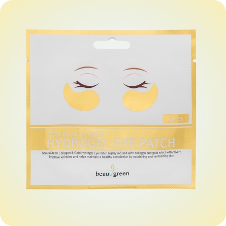 Contorno de Ojos al mejor precio: Parches para Contorno de Ojos Beauugreen COLLAGEN & GOLD HydroGel Eye Patch de BEAUUGREEN en Skin Thinks - 