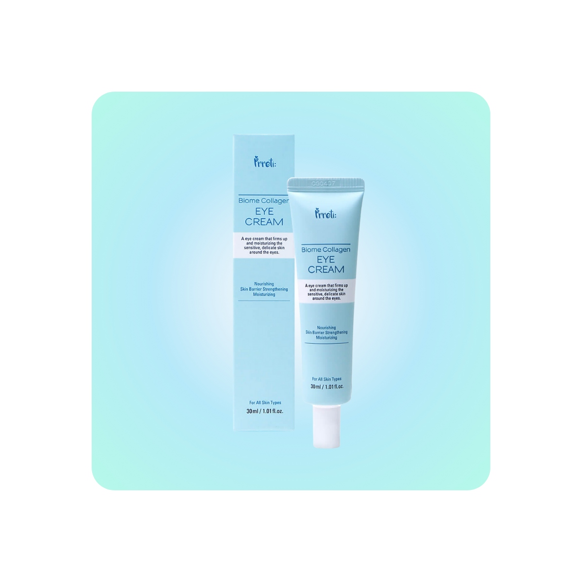 Contorno de Ojos al mejor precio: PRRETI Biome Collagen Eye Cream Contorno de ojos reafirmante con péptidos de Prreti en Skin Thinks - Piel Seca