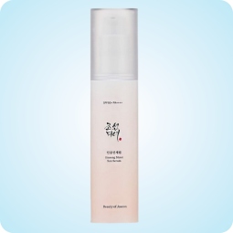 Protección Solar al mejor precio: BEAUTY OF JOSEON Ginseng Moist Sun Serum SPF50+ PA++++ de Beauty of Joseon en Skin Thinks - Tratamiento de Poros