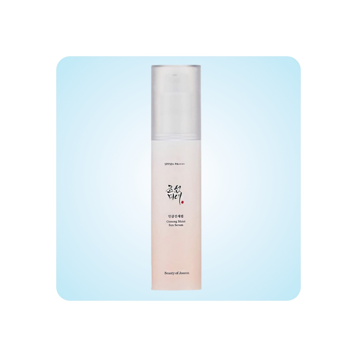 Protección Solar al mejor precio: BEAUTY OF JOSEON Ginseng Moist Sun Serum SPF50+ PA++++ de Beauty of Joseon en Skin Thinks - Piel Seca