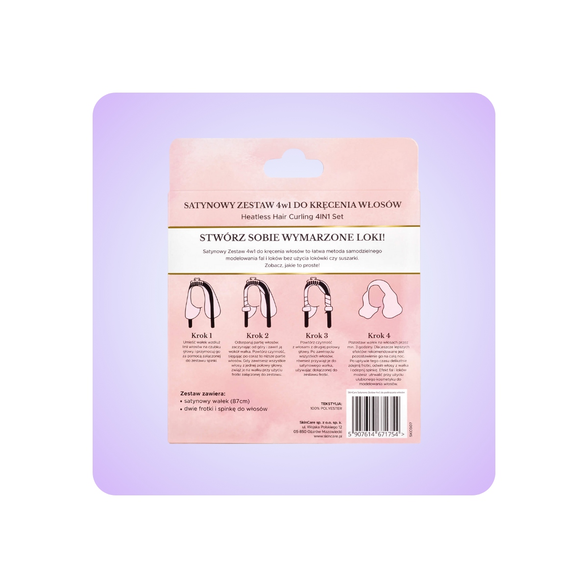 Parches y Accesorios al mejor precio: Set Rizador de Cabello 4-en-1 Hair Curler Set-Solid de SkinCare PL en Skin Thinks - 