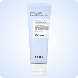 Protección Solar al mejor precio: Protector Solar Cosrx Ultra-Light Invisible Sunscreen SPF 50+ PA+++ de Cosrx en Skin Thinks - Piel Seca
