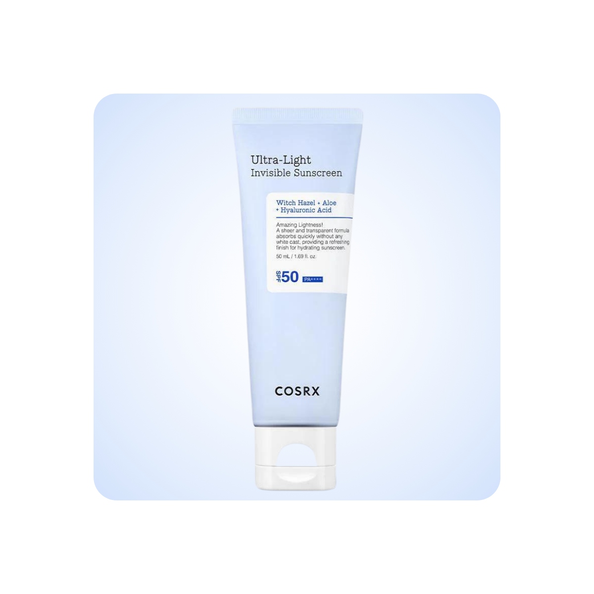 Protección Solar al mejor precio: Protector Solar Cosrx Ultra-Light Invisible Sunscreen SPF 50+ PA+++ de Cosrx en Skin Thinks - Piel Seca