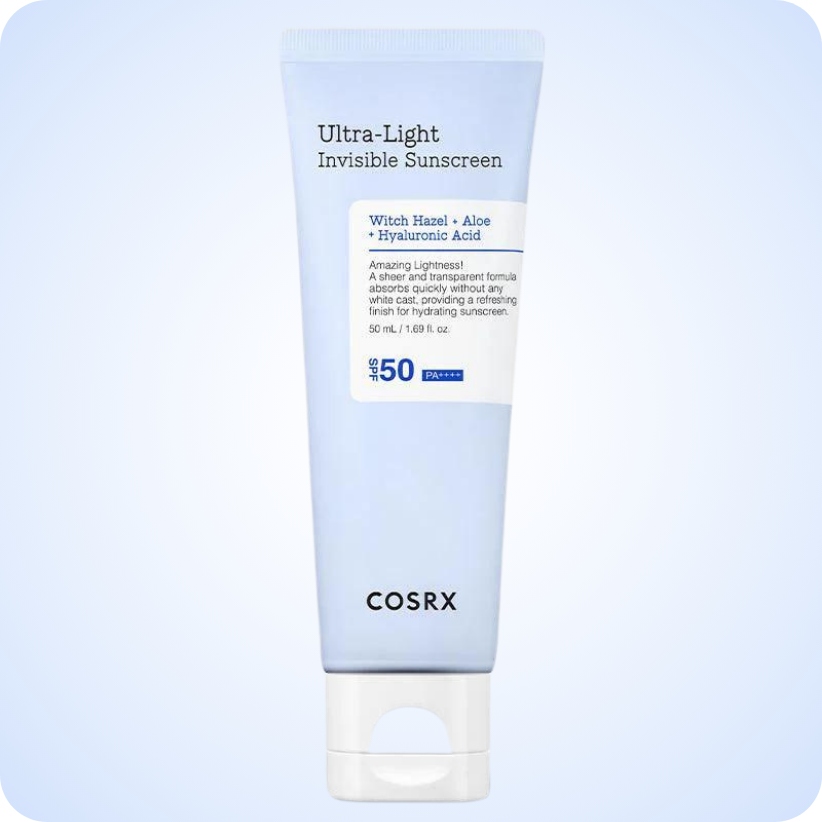 Protector Solar Cosrx Ultra-Light Invisible Sunscreen SPF 50+ PA+++