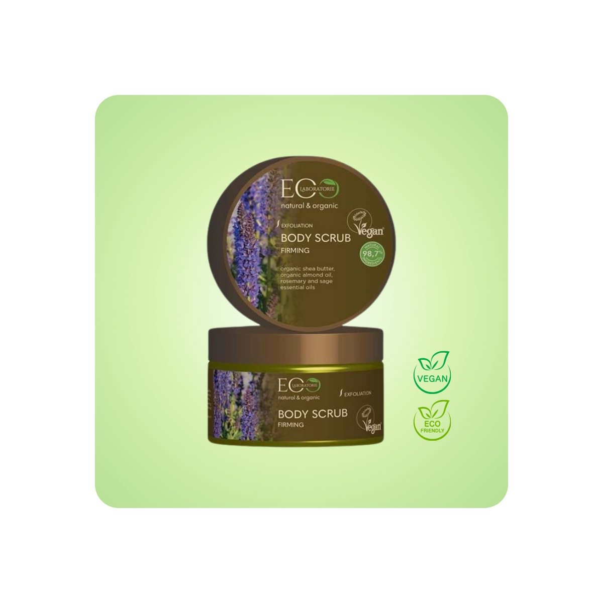 Corporal - Cosmética Natural al mejor precio: Exfoliante Corporal Reafirmante BODY SCRUB FIRMING de EO Laboratorie en Skin Thinks - 