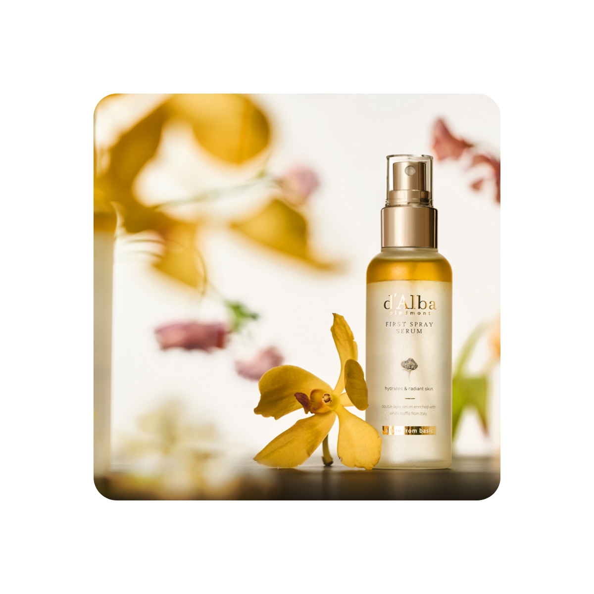 Serum y Ampoules al mejor precio: Serum hidratante d'Alba First Spray Serum de D'Alba Piedmont en Skin Thinks - Piel Seca