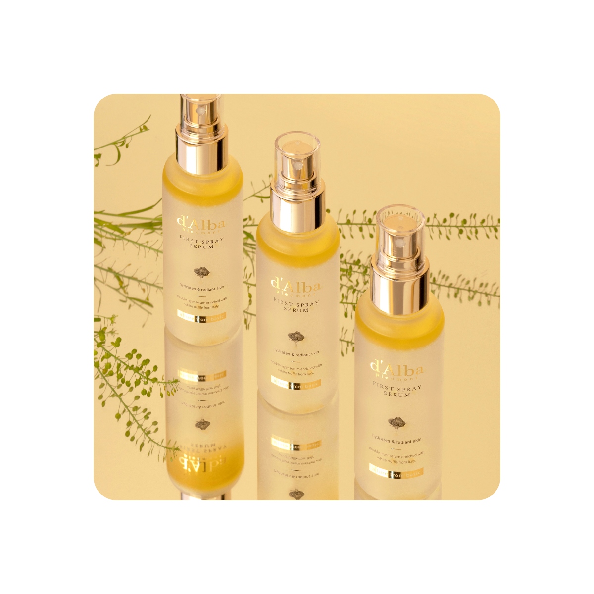 Serum y Ampoules al mejor precio: Serum hidratante d'Alba First Spray Serum de D'Alba Piedmont en Skin Thinks - Piel Seca