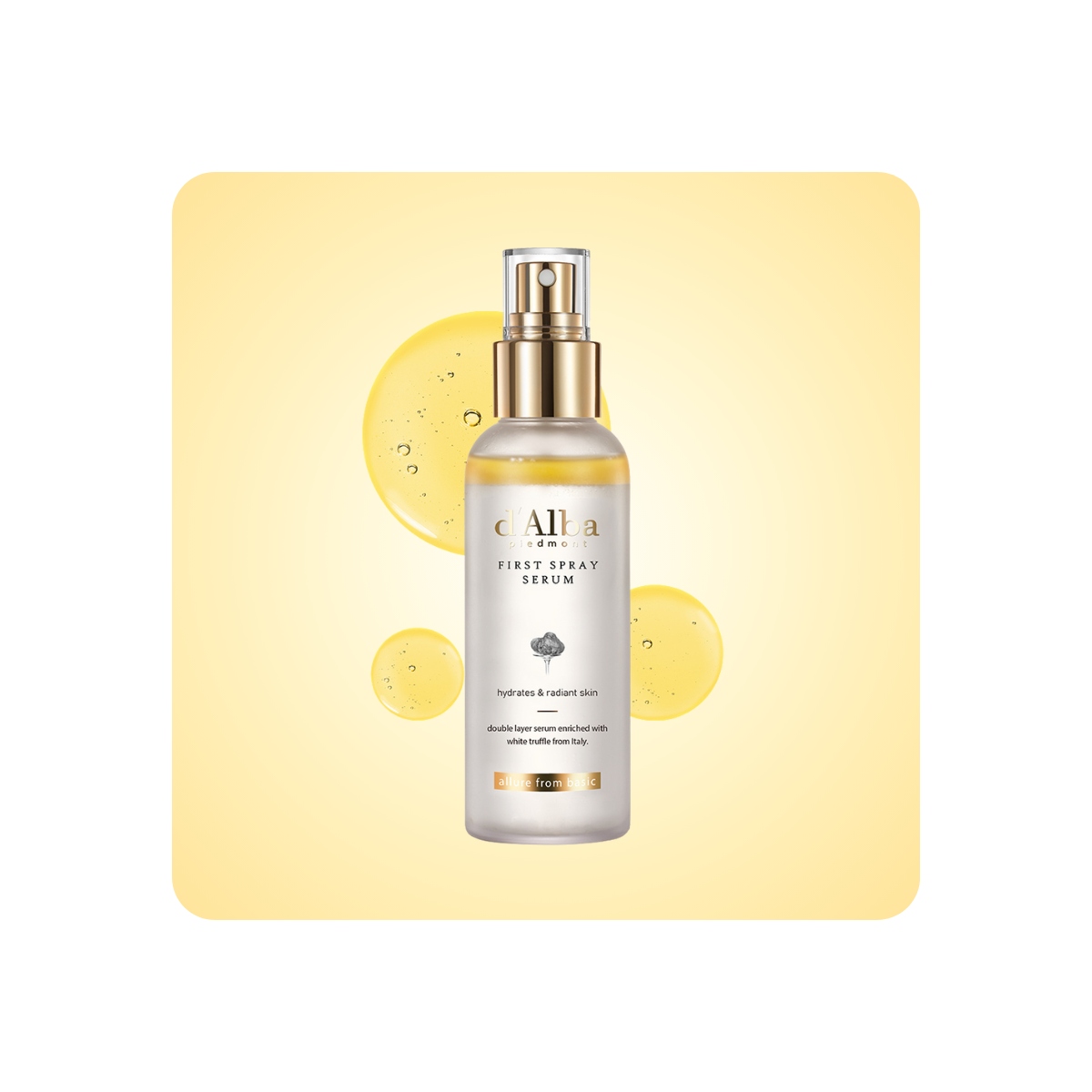 Serum y Ampoules al mejor precio: Serum hidratante d'Alba First Spray Serum de D'Alba Piedmont en Skin Thinks - Piel Seca