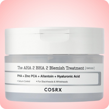 Serum y Ampoules al mejor precio: Serum Anti Acné COSRX The AHA 2 BHA 2 Blemish Treatment Serum de Cosrx en Skin Thinks - Piel Grasa