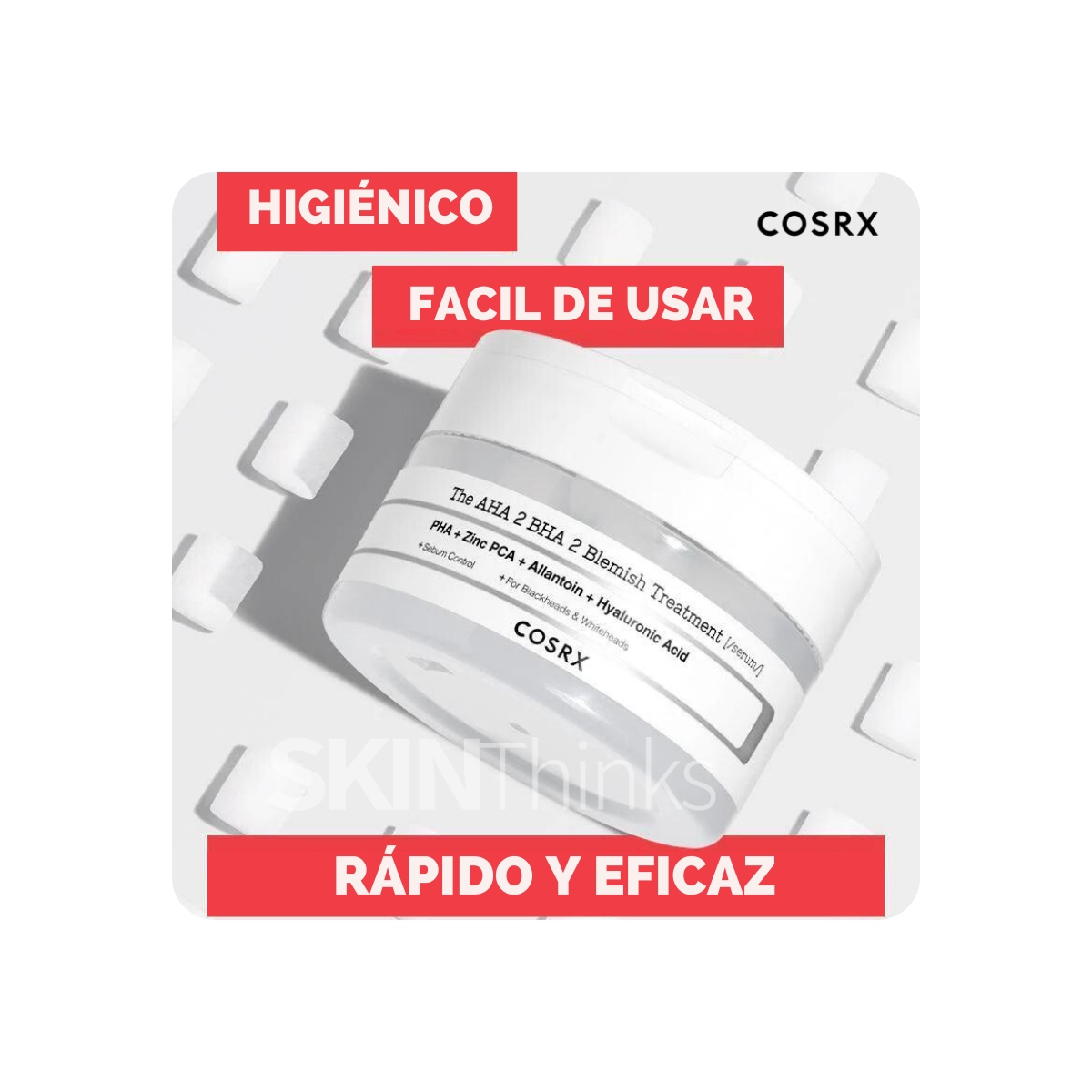 Serum y Ampoules al mejor precio: Serum Anti Acné COSRX The AHA 2 BHA 2 Blemish Treatment Serum de Cosrx en Skin Thinks - Piel Grasa