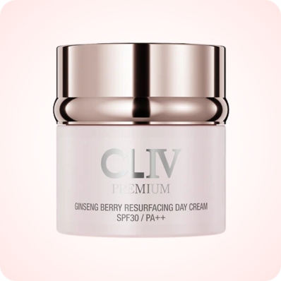 CLIV Premium Ginseng Berry Resurfacing Day Cream SPF30 Crema reafirmante