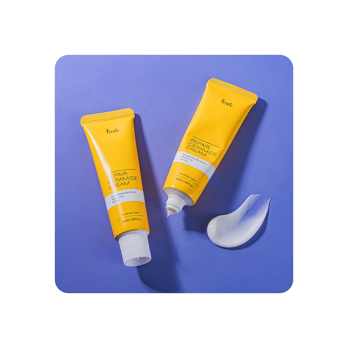 Emulsiones y Cremas al mejor precio: Crema con Ceramidas PRRETI Repair Ceramide Cream 50ml de Prreti en Skin Thinks - Piel Seca