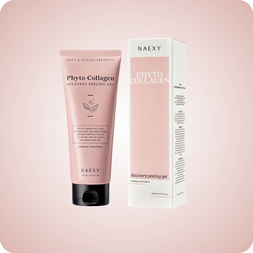 Exfoliante con colágeno vegetal Naexy Phyto Collagen Recovery Peeling Gel