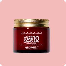 Emulsiones y Cremas al mejor precio: Crema con colágeno Medi-Peel Collagen Super 10 Sleeping Cream de Medi-peel en Skin Thinks - Piel Grasa