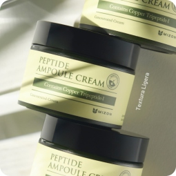 Emulsiones y Cremas al mejor precio: Crema Reafirmante con Péptidos Mizon Peptide Ampoule Cream de Mizon en Skin Thinks - Piel Sensible