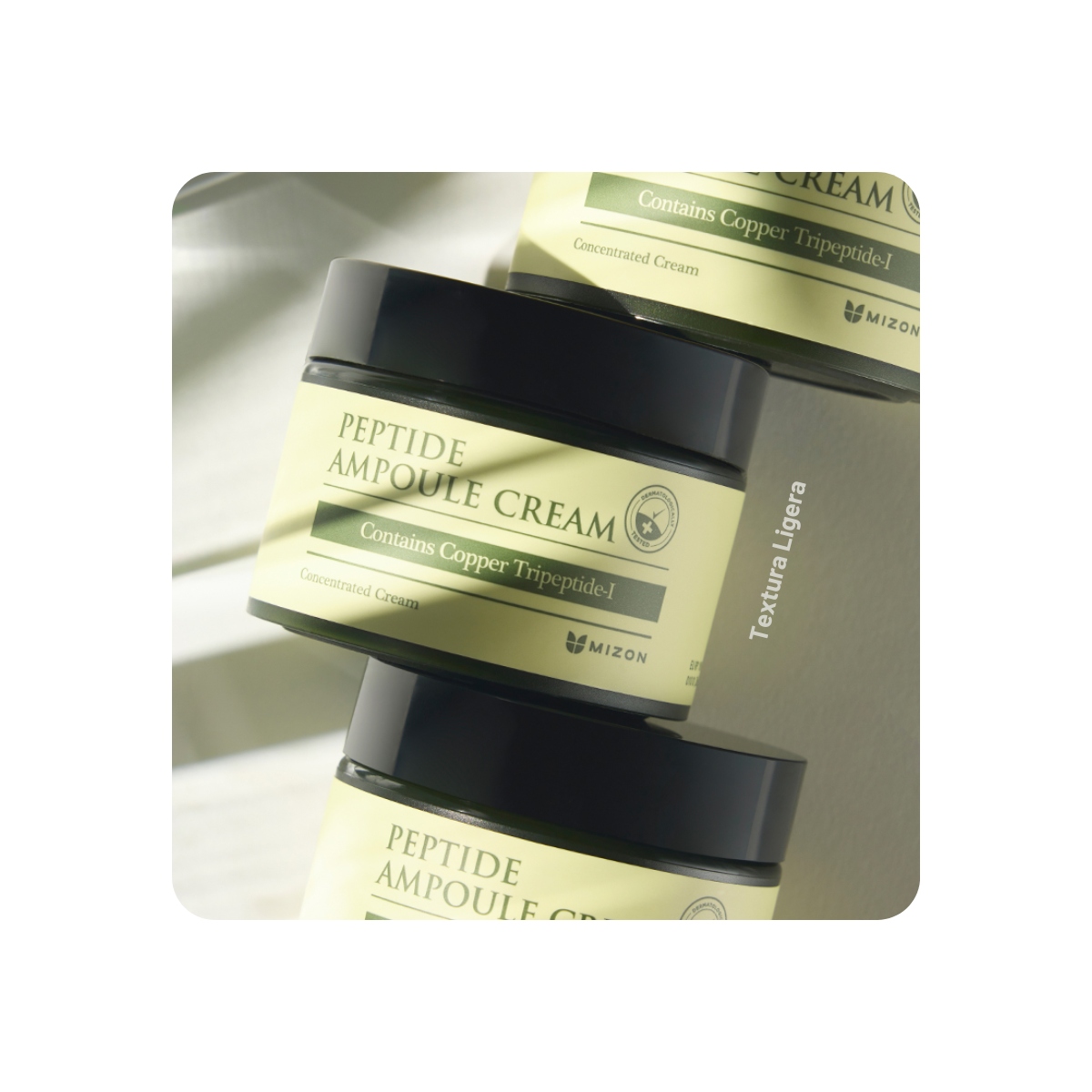 Emulsiones y Cremas al mejor precio: Crema Reafirmante con Péptidos Mizon Peptide Ampoule Cream de Mizon en Skin Thinks - Piel Seca