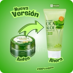 Emulsiones y Cremas al mejor precio: Gel de Aloe Missha Premium Cica Aloe Soothing de Missha en Skin Thinks - Tratamiento Anti-Edad