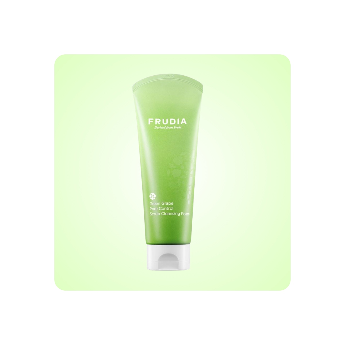 Espumas Limpiadoras al mejor precio: Frudia Green Grape Pore Control Scrub Cleansing Foam - Espuma limpiadora exfoliante. de Frudia en Skin Thinks - Piel Grasa