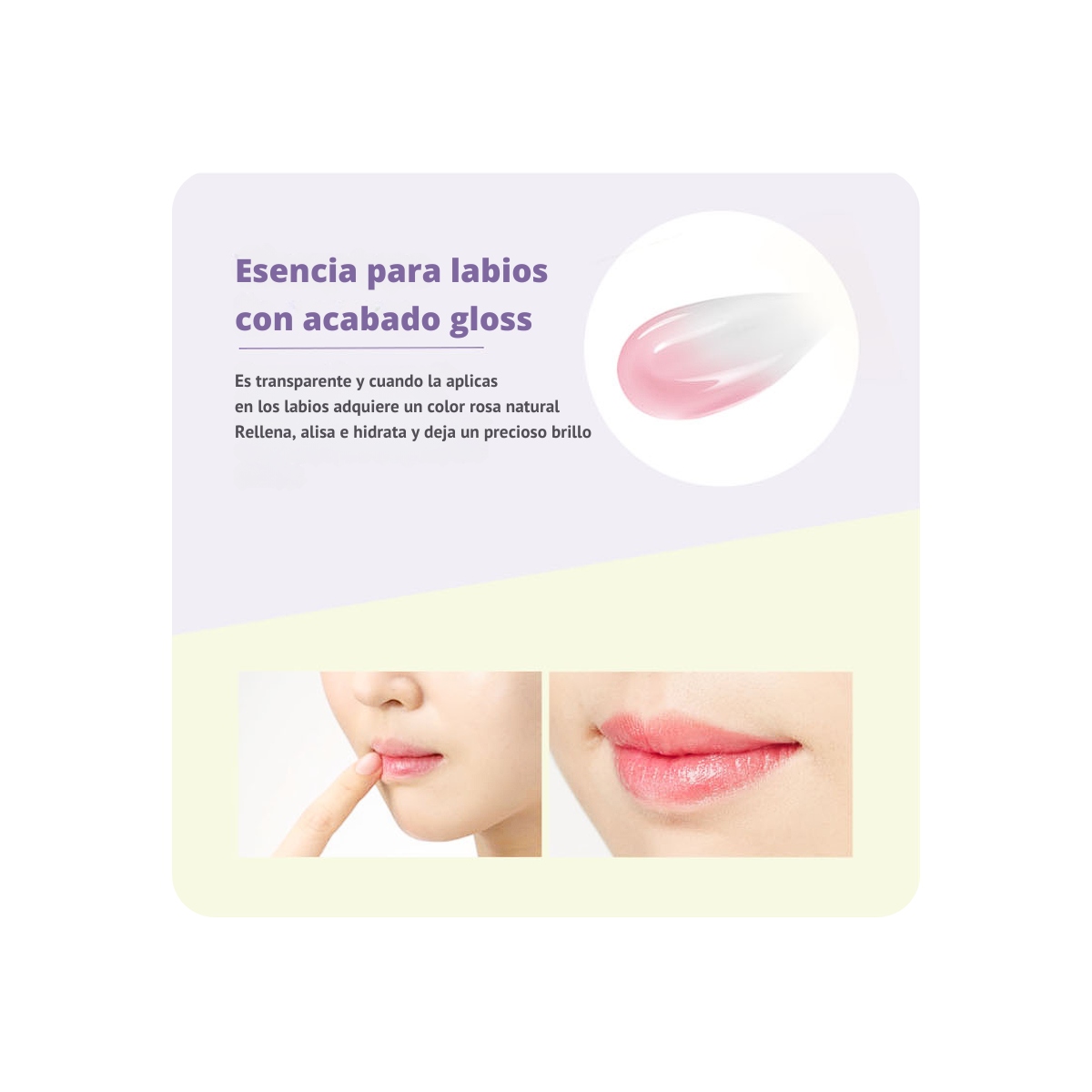 Maquillaje al mejor precio: Frudia Grape Honey Chu Lip Essence. Tinte, Voluminizador y Bálsamo Labial de Frudia en Skin Thinks - Piel Sensible