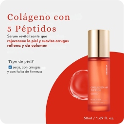 Serum y Ampoules al mejor precio: Serum de Colágeno y Péptidos SKIN627 collagen with peptide facial serum de SKIN627 en Skin Thinks - Tratamiento de Poros