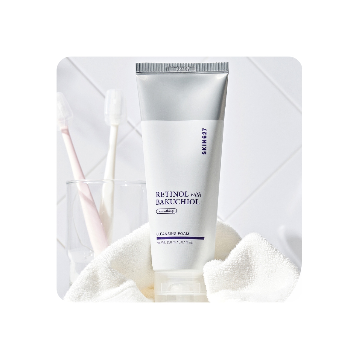 Espumas Limpiadoras al mejor precio: SKIN627 Retinol With Bakuchiol Cleansing Foam - Ciudado de Poros de SKIN627 en Skin Thinks - Piel Sensible