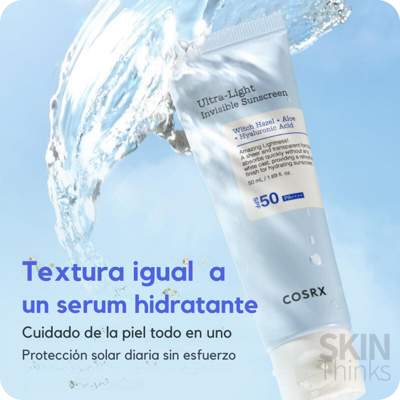 Ultra-Light Invisible Sunscreen SPF50 PA++++ de Cosrx Protector solar