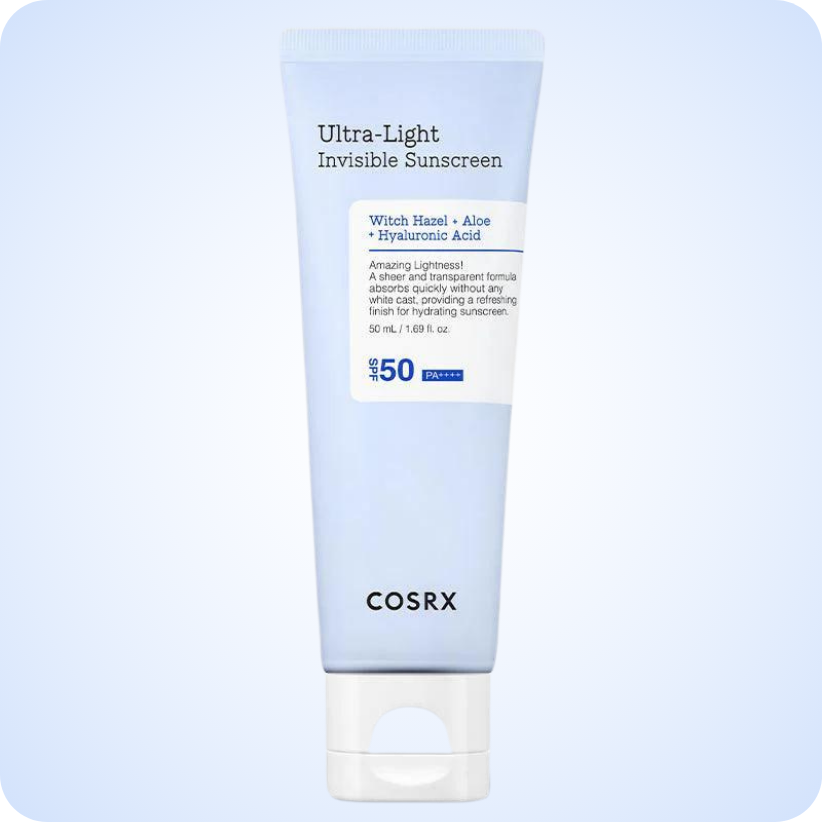 Ultra-Light Invisible Sunscreen SPF50 PA++++ de Cosrx