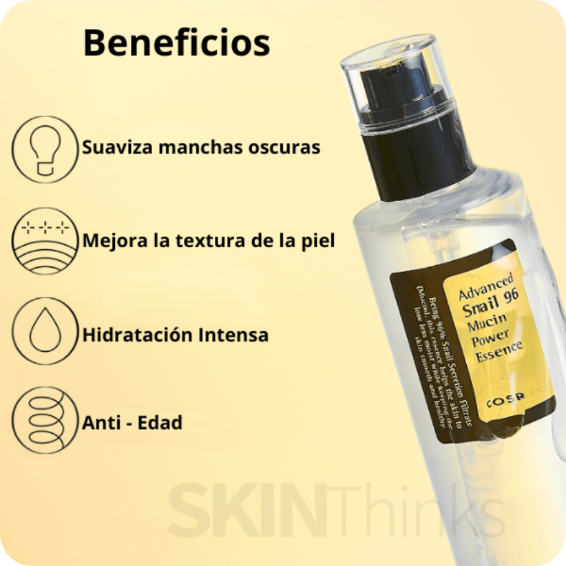 Cosrx Advanced Snail 96 Mucin Power Essence: Reparación y regeneración intensiva